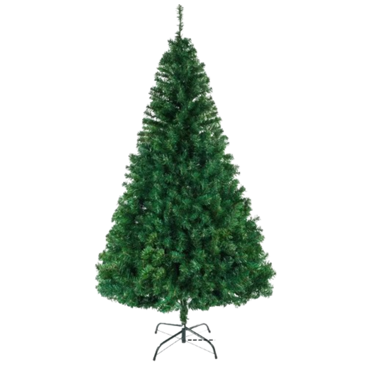 5.5 FT Artificial Christmas Tree Xmas Pine Trees Solid Metal Leg Indoor Outdoor